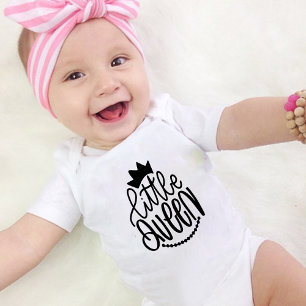 Little Queen Humour Funny Bodysuits One-Pieces