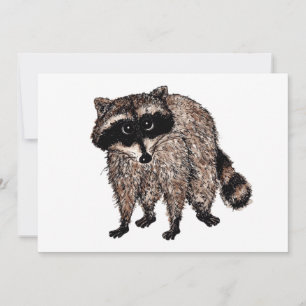 Little Racoon Invitation