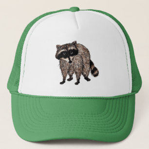 Little Racoon Trucker Hat