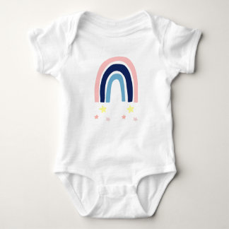 Little Rainbow Joy Baby Bodysuit