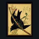 "Little Raven With The Minamoto Clan Sword ca.1823 Poster<br><div class="desc">"The Little Raven With The Minamoto Clan Sword" Print by Katsushika Hokusai ( ca.1823)- 12x16 or 16x20</div>