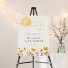 Little Ray Of Sunshine Baby Shower Welcome Sign