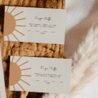 Little Ray of Sunshine Boho Diaper Raffle