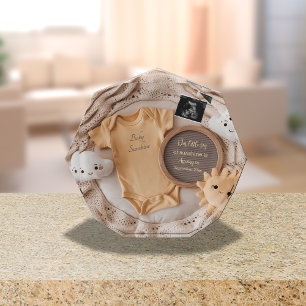 Little ray of sunshine pregnancy announcement photo block