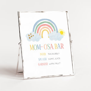 Little Ray of Sunshine Rainbow Mum Osa Bar Sign