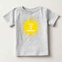 Little Ray of Sunshine yellow sun custom text cute