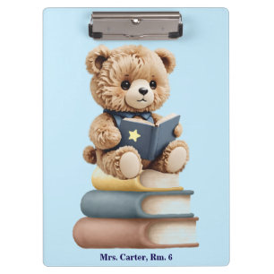 Little Reading Bear Clipboard