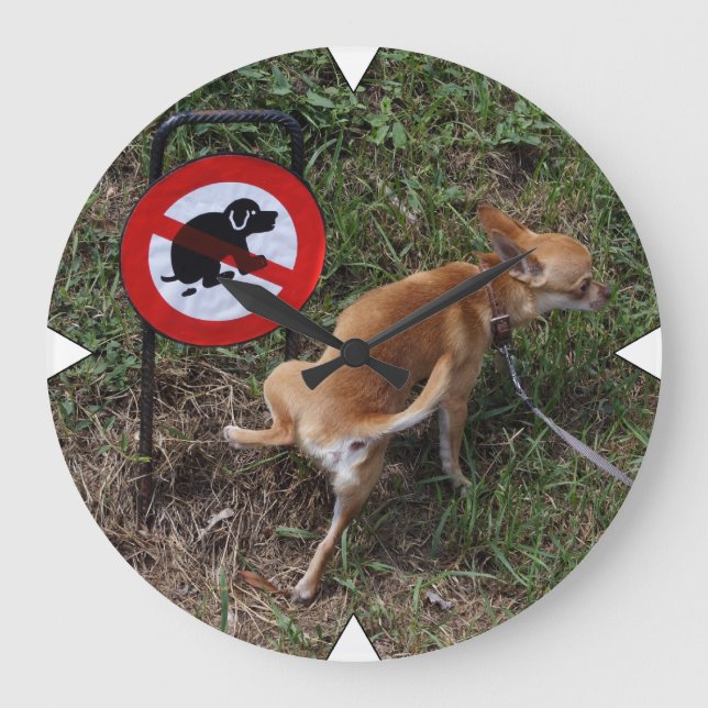 Little Rebel Large Clock (Front)