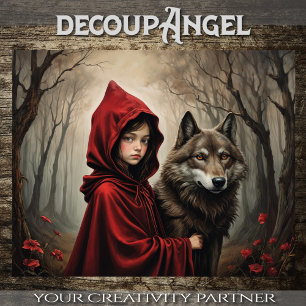 Little Red: Beyond the Path - Decoupage - Tissue Paper