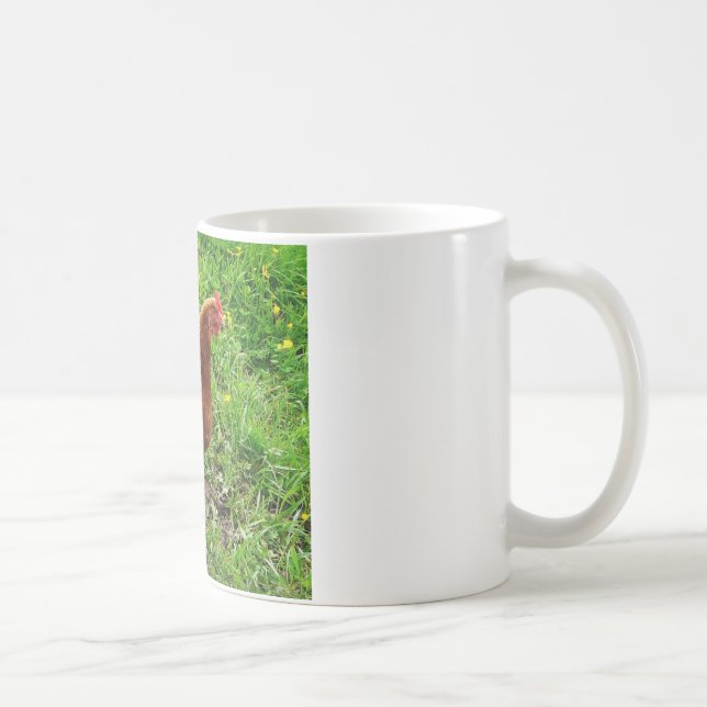 Little Red Chicken  - Free Range Egg Layer Coffee Mug (Right)