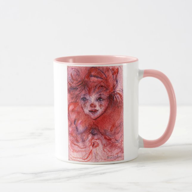 LITTLE RED CLOWN MUG (Right)