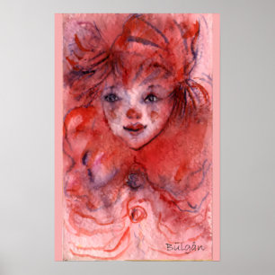 LITTLE RED CLOWN POSTER
