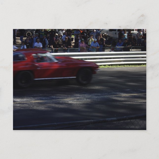 Little Red Corvette Postcard (Front)