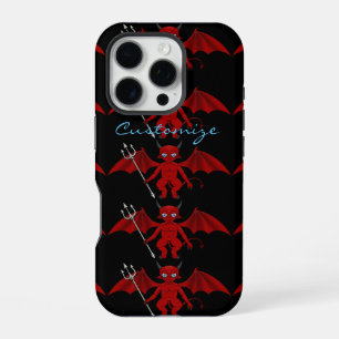 Little Red Devil Thunder_Cove iPhone 16 Pro Case