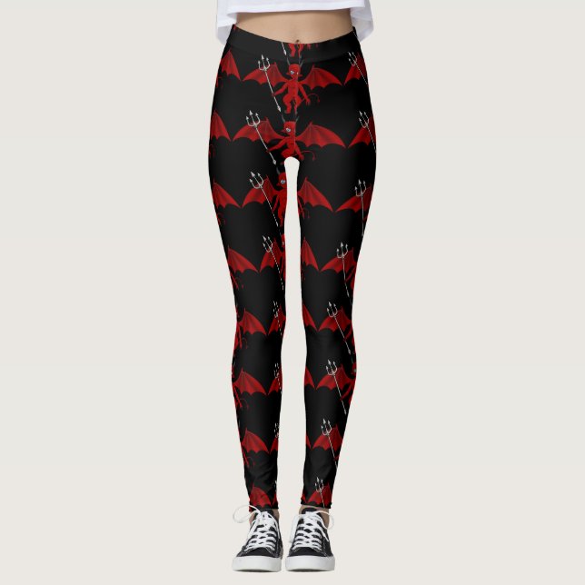 Little Red Devil Thunder_Cove Leggings (Front)