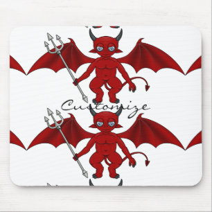 Little Red Devil Thunder_Cove Mouse Pad