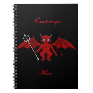 Little Red Devil Thunder_Cove Notebook
