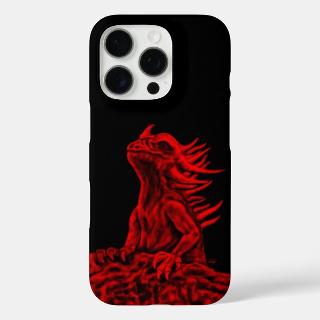 Little red Dragon Case-Mate iPhone Case (Back)
