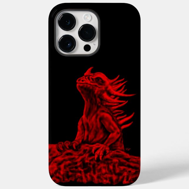 Little red Dragon Case-Mate iPhone Case (Back)