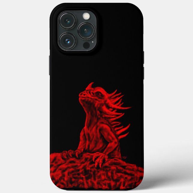 Little red Dragon Case-Mate iPhone Case (Back)