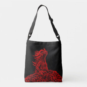 Little red Dragon Crossbody Bag