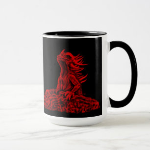 Little red Dragon Mug