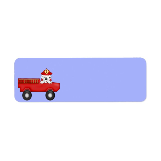 Little Red Fire Truck Birthday (Front)