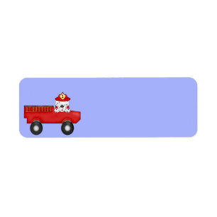 Little Red Fire Truck, Dalmatian Birthday