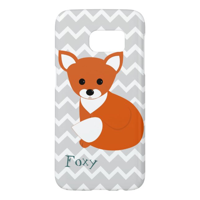 Little Red Fox Design Case-Mate Samsung Galaxy Case (Back)