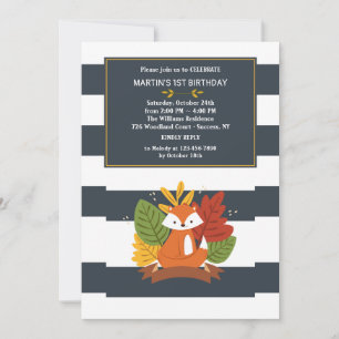 Little Red Fox Invitation