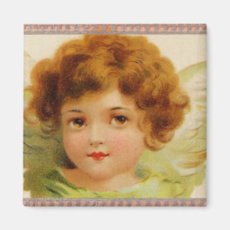 Little Red-Headed Angel Magnet
