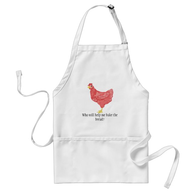Little red hen apron (Front)