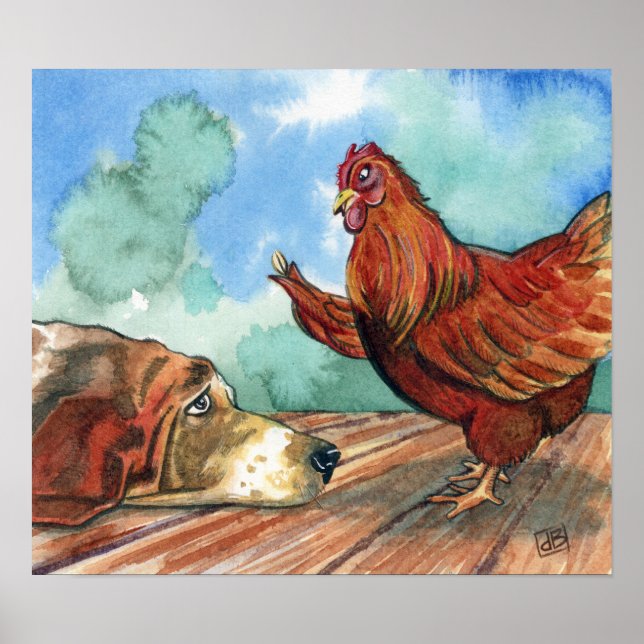 Little Red Hen Poster (Front)