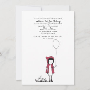 Little Red Invitation