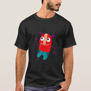 Little Red Monster Fun T-Shirt