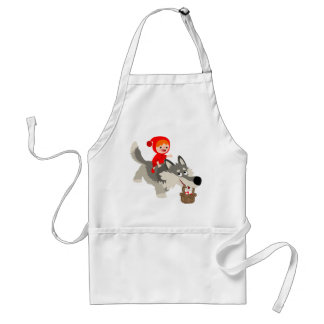 Little Red Riding Hood and The Wolf Apron