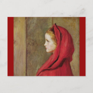 Little Red Riding Hood by John Everett Millais Postcard