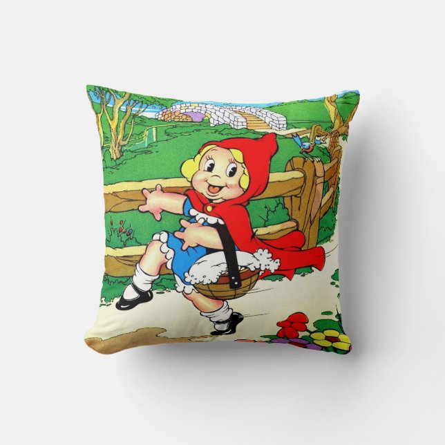 Little Red Riding Hood Cushion (Front)