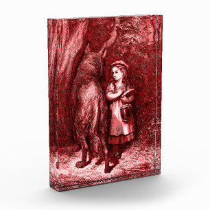 Little Red Riding Hood - Grimm Fairytale Photo Block