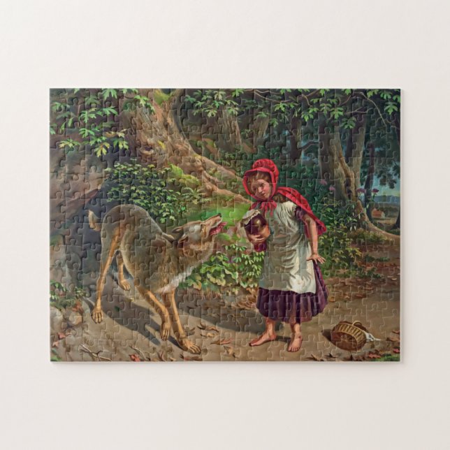 Little red riding hood jigsaw puzzle (Horizontal)