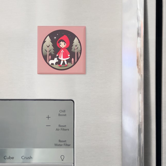 Little Red Riding Hood Magnet (In Situ (Fridge))