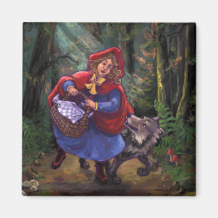Little Red Riding Hood Magnet
