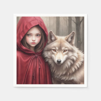 Little Red Riding Hood Napkin