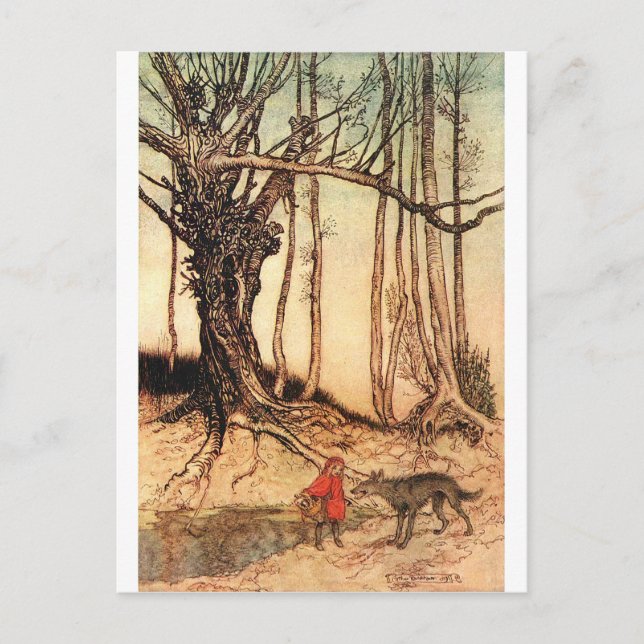 little-red-riding-hood-pictures-6 postcard (Front)