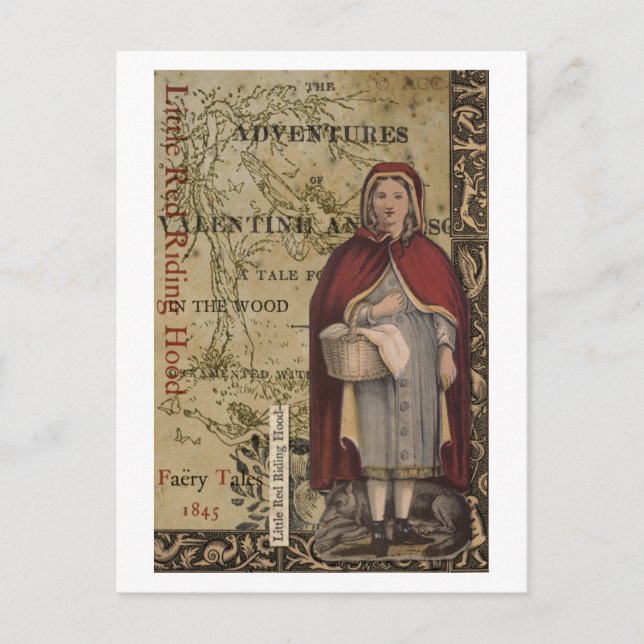 Little Red Riding Hood Postcard (Front)