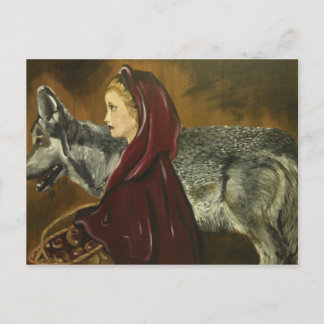 Little Red Riding Hood Postcard