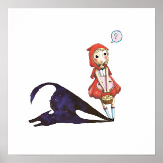 little red riding hood poster
