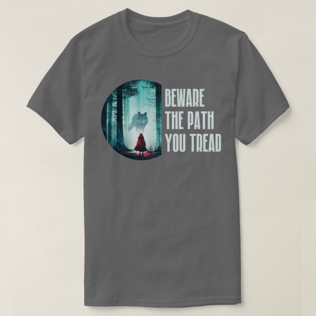Little Red Riding Hood The Brothers Grimm Fairy Ta T-Shirt (Design Front)