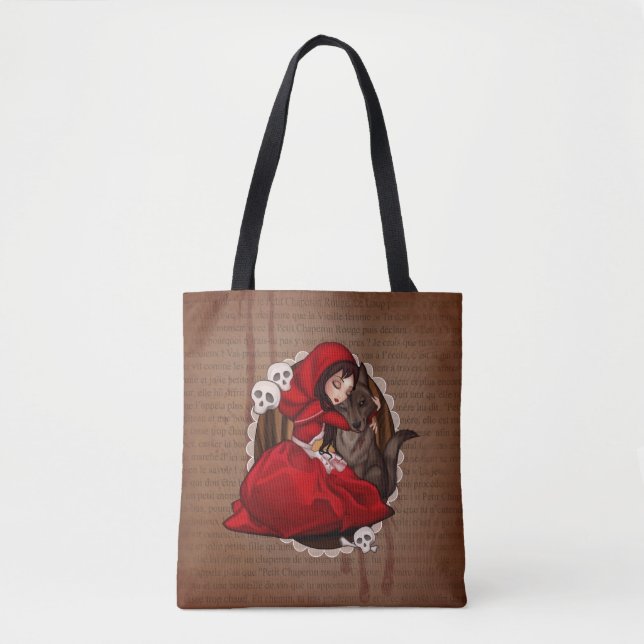 Little Red Riding Hood Tote Bag (Front)