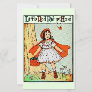Little Red Riding Hood Vintage Cute